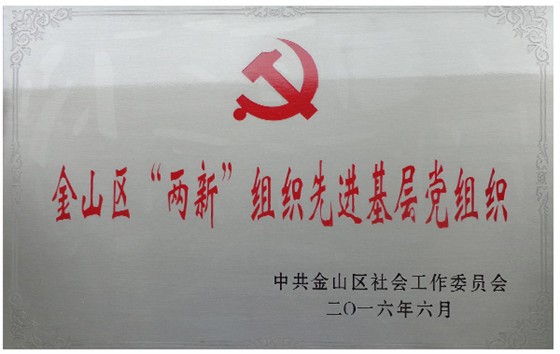 金山区&ldquo;两新&rdquo;组织先进基层党组织-金山